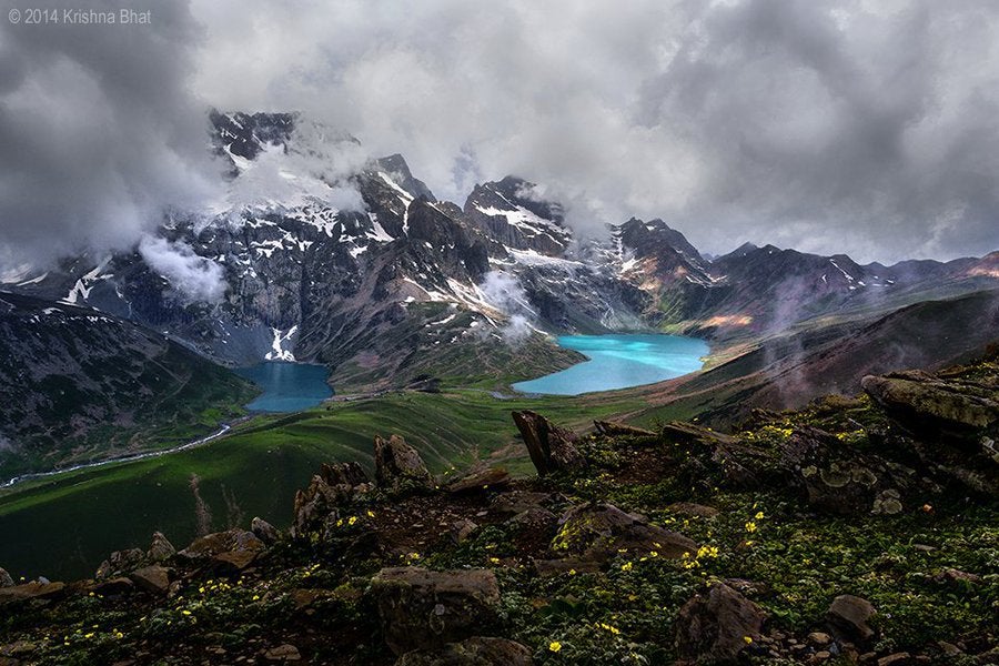 Day 7 -  Satsar to Gangabal Twin Lakes via Zaj Pass